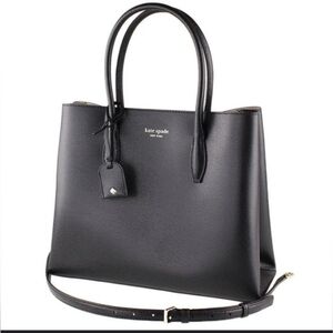Kate Spade Eve medium Top Zip Satchel Black